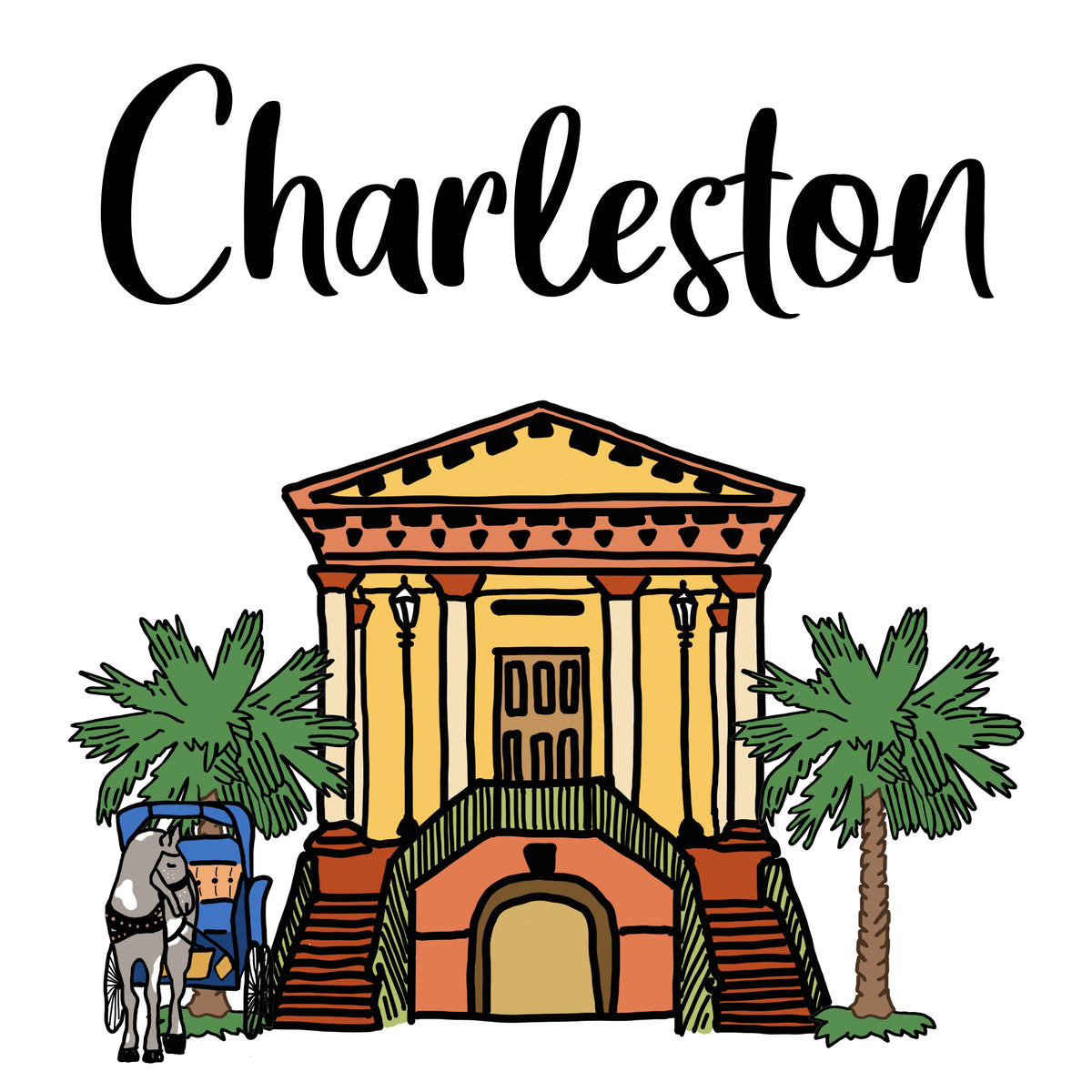 Charleston Souvenirs Atlantic coasters