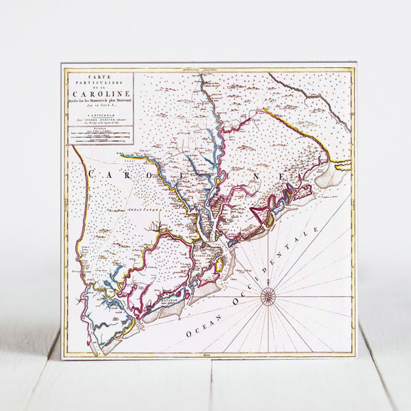 1690 Map of Charleston, SC