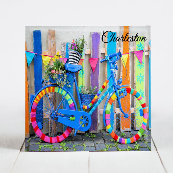 Rainbow Bicycle - Charleston