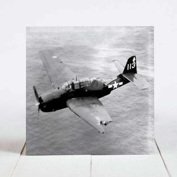 Grumman TBF Avenger flew 100 Miles with Damaged Wing
