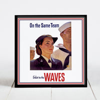 WAVES Recruitment Poster