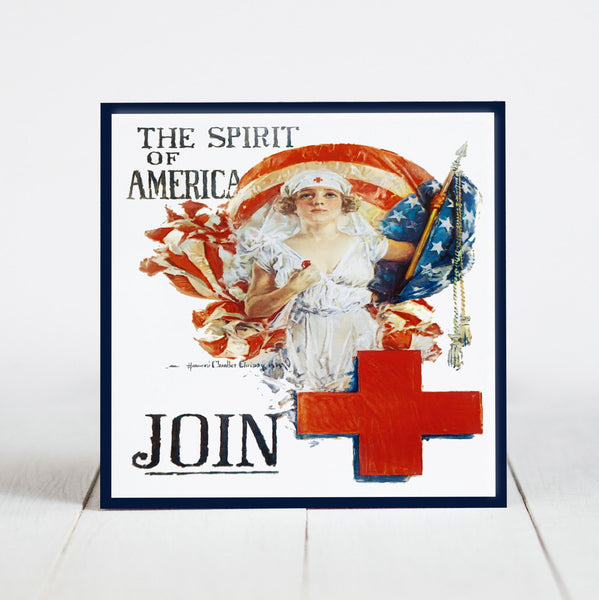 Red Cross Nurse - Spirit of America c.1919 WWI