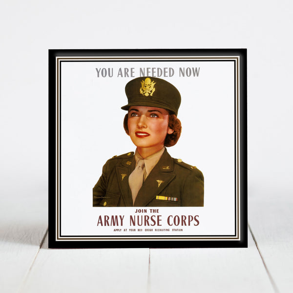 Army Nurse Recruitment Poster c.1943