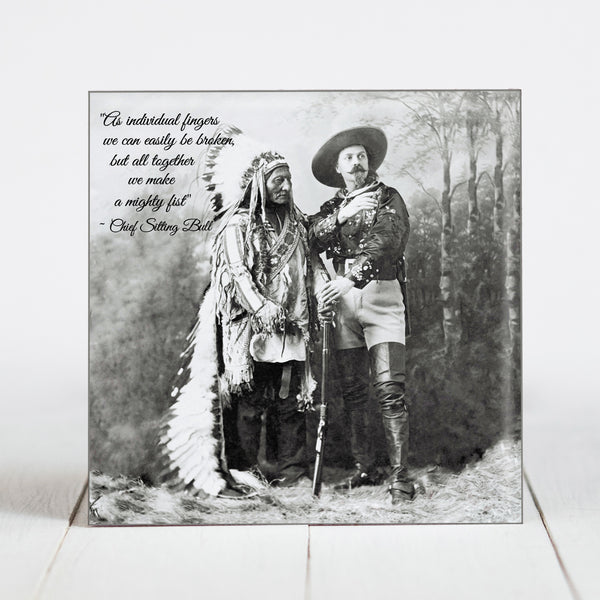 Sitting Bull and Buffalo Bill Cody c.1897