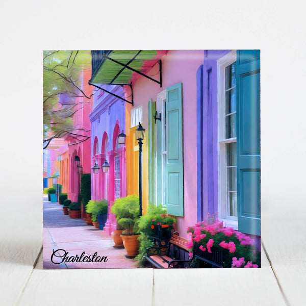 Rainbow Row, Charleston SC