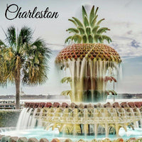 Pineapple Fountain - Southern Symbol of Hospitality