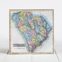 1823 Map of South Carolina