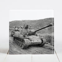 General Patton Tanks in Korea c.1952