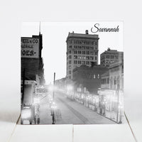 Broughton Street Lights -  Savannah, GA c.1900