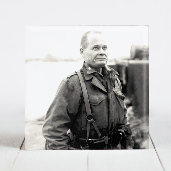 Colonel Lewis B. "Chesty" Puller, CO 1st Marines. Nov. 22, 1950 at Chigyong, Korea