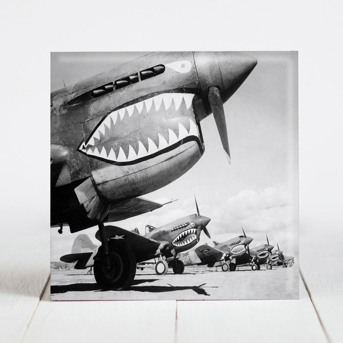 Curtiss P-40 Warhawk Flying Tiger Planes c.1942 – Atlantic coasters