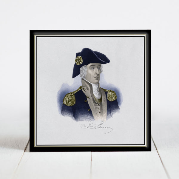 General Francis Marion, the "Swamp Fox"