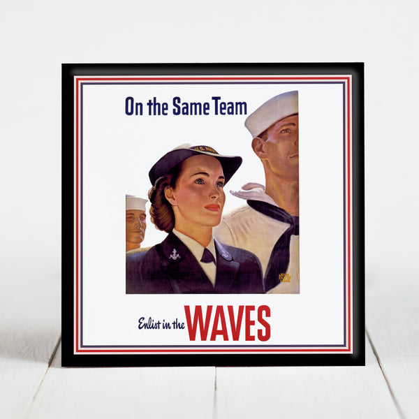 WAVES Recruitment Poster