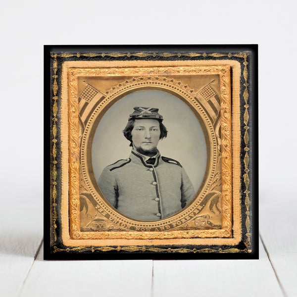 Pvt. Joseph C. Caldwell of Co. A, 23rd Ohio Infantry - Civil War Era