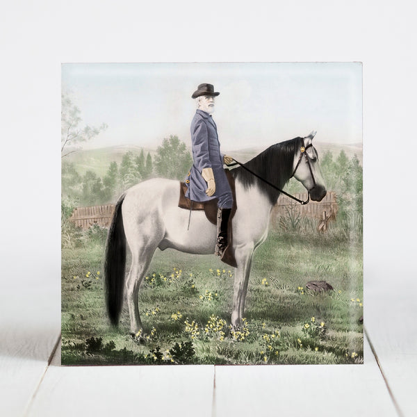 Robert E. Lee with Beloved Horse, Traveler
