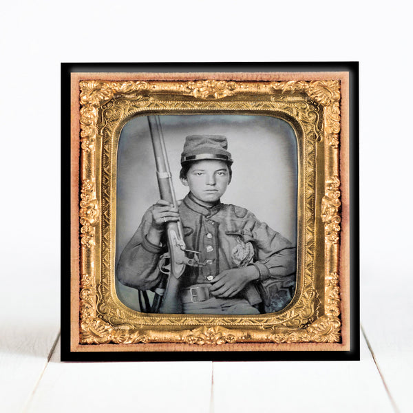 Sergeant William T. Biedler, 16 years old, of Company C, Mosby's Virginia Confederate Cavalry Regiment
