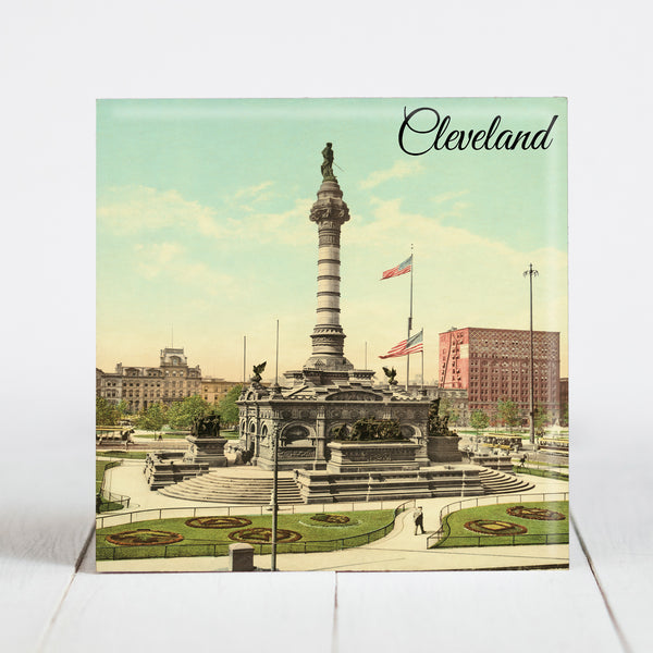 Soldiers and Sailors Monument - Cleveland, OH c.1900