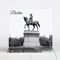 George Washington Statue in Boston, Massachusetts