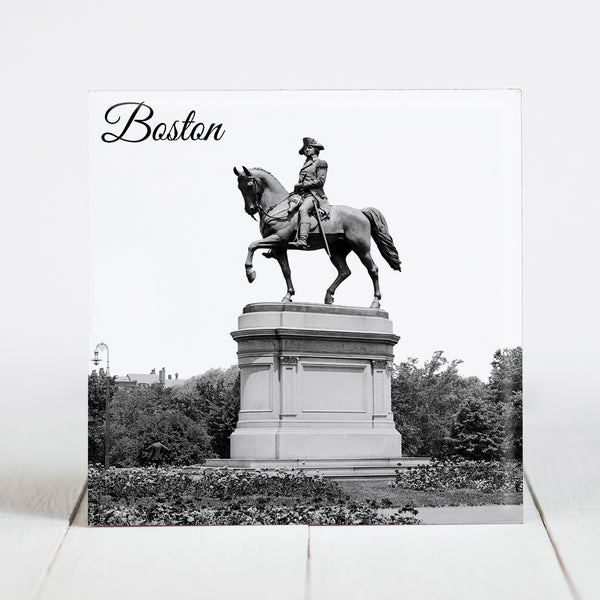 George Washington Statue in Boston, Massachusetts