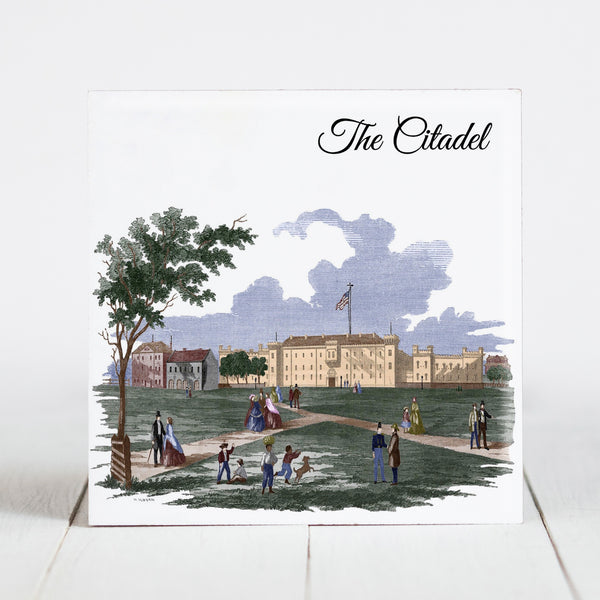 The Citadel on Marion Square c1857