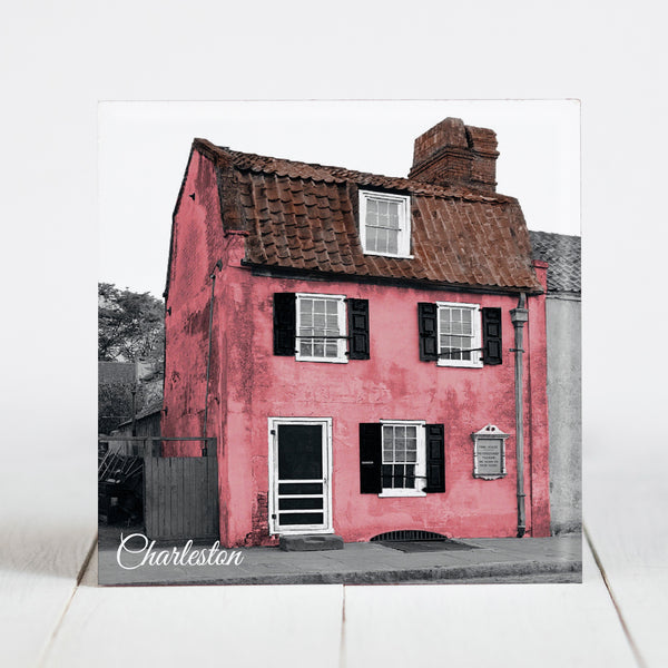 The Pink House on Chalmers Street - Charleston, SC c.1940