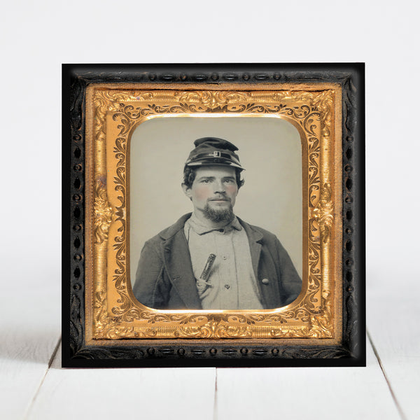 Union Soldier in Forage Cap - Civil War Era