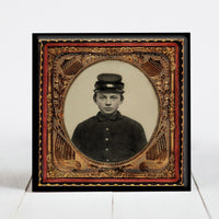 Young Union Soldier in Forage Cap - Civil War Era