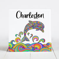 Colorful Dolphin - Charleston