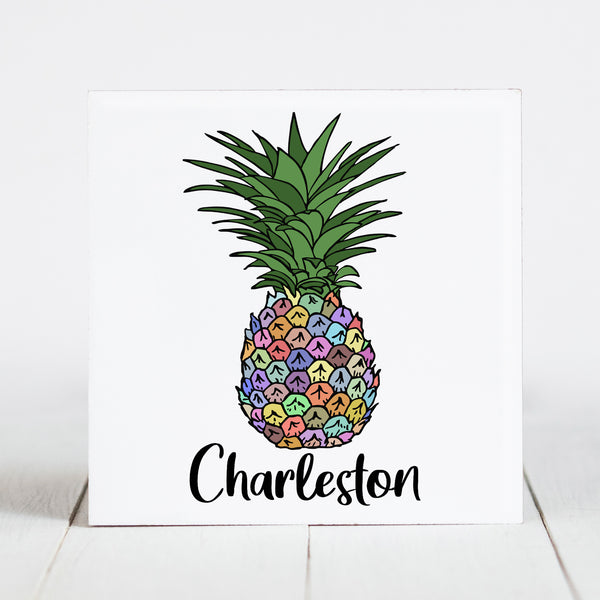 Colorful Pineapple - Charleston, SC