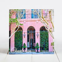 Pink House on Rainbow Row - Charleston, SC